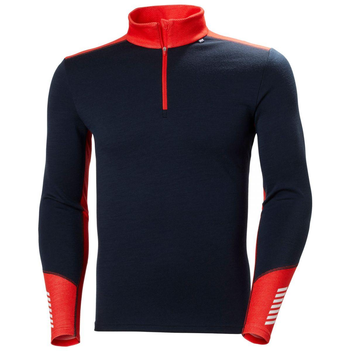 Helly Hansen Lifa Merino Midweight 1/2 Zip Herre i navy