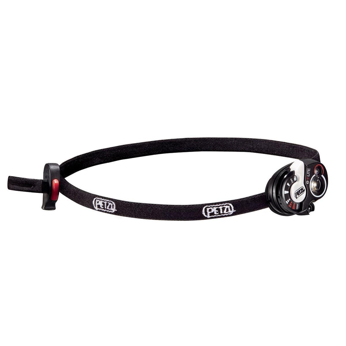 Petzl E+lite kompakt nødlykt i svart
