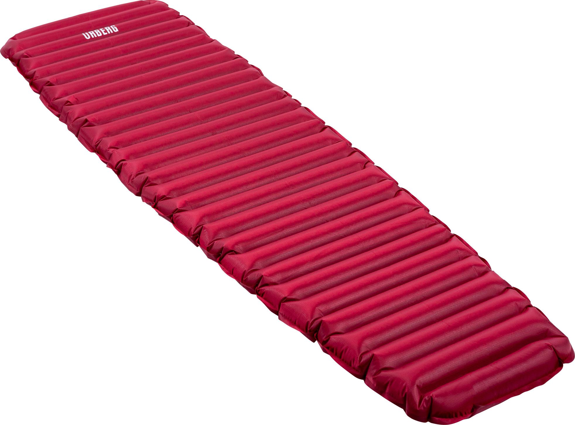Urberg Insulated Airmat oppblåsbart liggeunderlag rio red