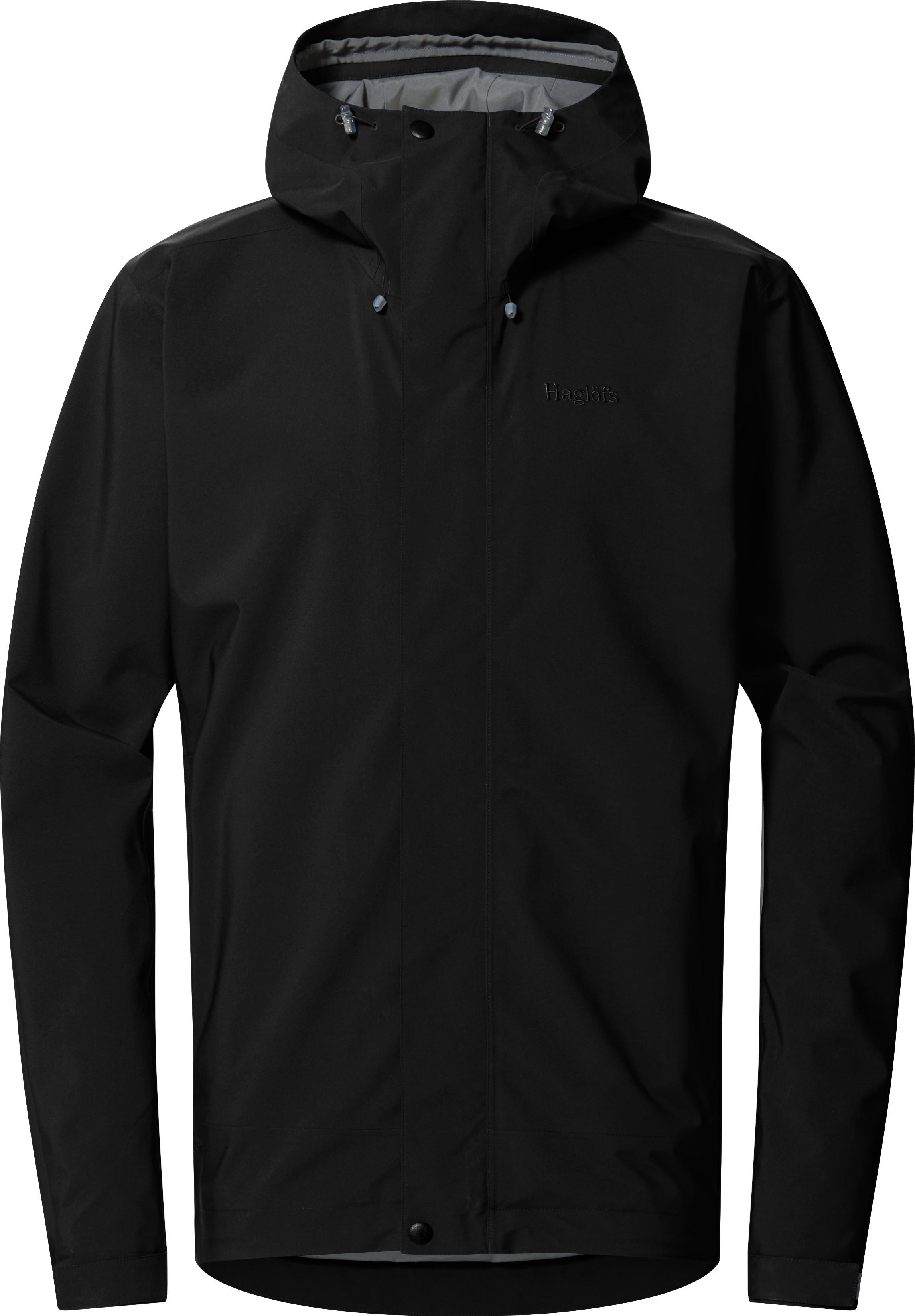 Haglöfs Breeze Proof Jacket Herre i sort
