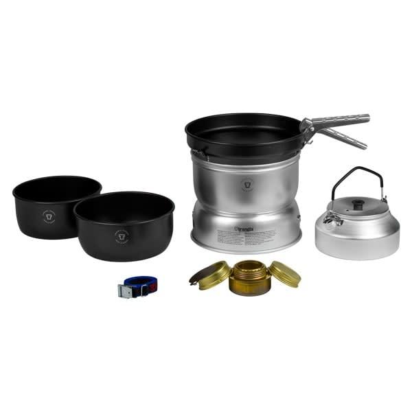 Trangia 25-6 UL stormkjøkken i aluminium med spritbrenner og gryter