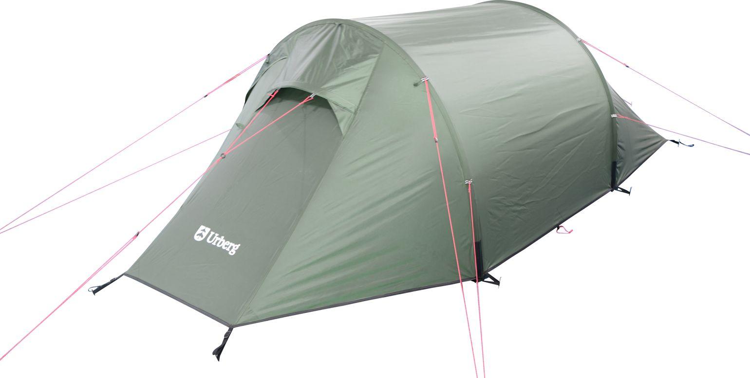 Urberg 2 P Tunnel Tent grønn